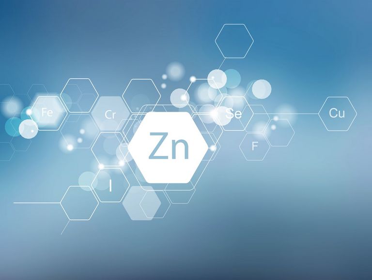 Rautenmodell mit den chemischen Abkürzungen für die wichtigsten Spurenelemente