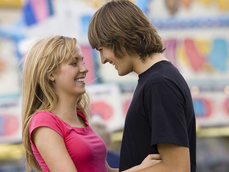 Verliebte Teenager