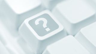 Infothek - FAQ Fragezeichen auf der Taste einer Tastatur