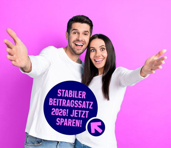 Komm doch Pärchen heißt mit offenen Armen willkommen