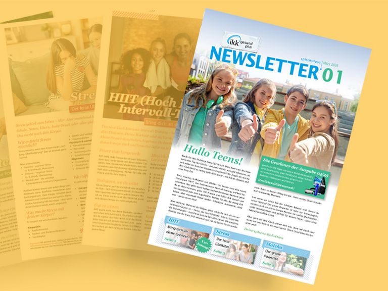 Seiten der Print-Ausgabe des Spleens Newsletter