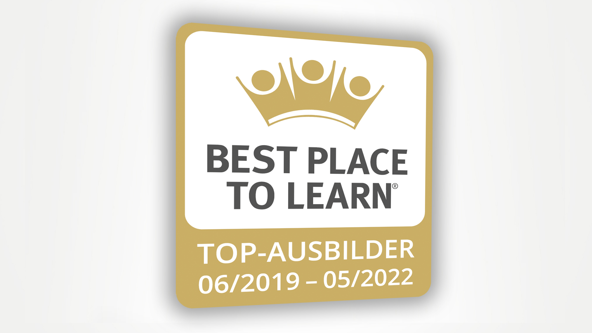 Zertifizierungssiegel "Best place to learn"