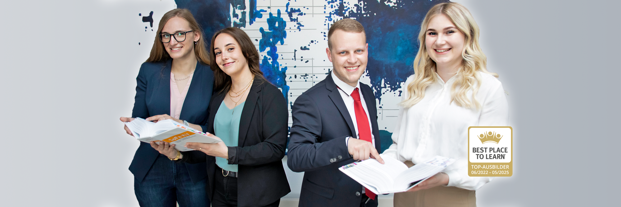 Ausbildung bei der IKK gesund plus Azubis der IKK gesund plus