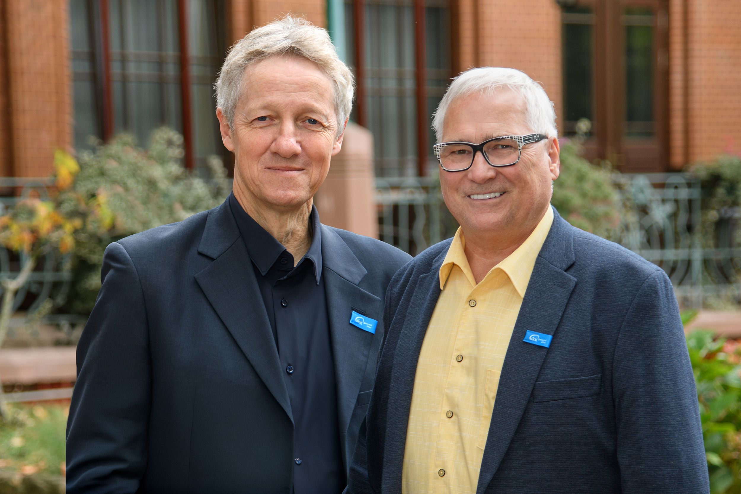 Die Verwaltungsratvorsitzenden Die Verwaltungsratvorsitzenden Anselm Lotz und Hans-Jürgen Müller