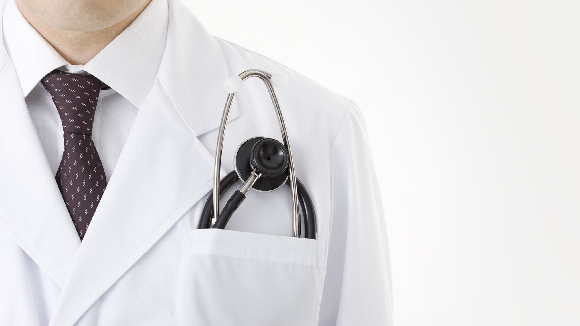 Arzt- und Kliniksuche Arzt mit Stethoskop