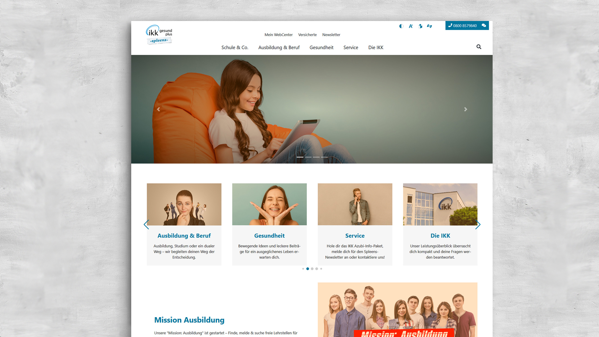 spleens4you - Das Internetportal für Jugendliche