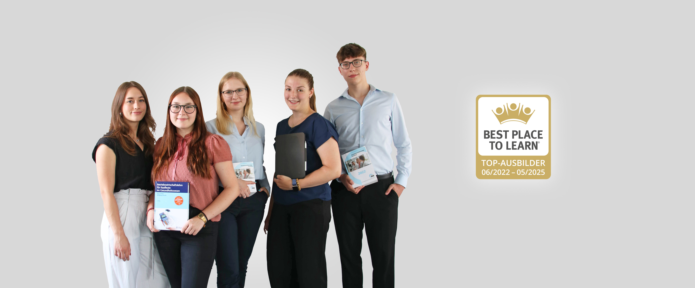 Ausbildung bei der IKK gesund plus Azubis der IKK gesund plus